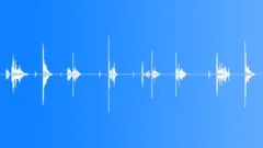 Metal Bounces Springs Three Small Thick Drop Series Hard Bouncing Nic Sound Effect