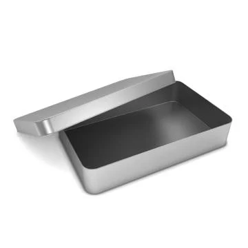 Metal box Stock Illustration