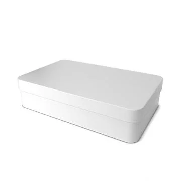 Metal box Illustrazione stock