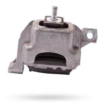 Metal bracket - a supporting part or structure used to mount car elements o.. Stock Photos