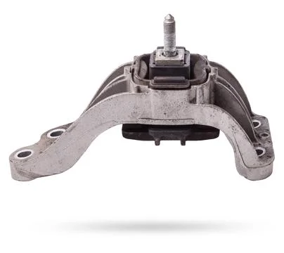 Metal bracket - a supporting part or structure used to mount car elements o.. Stock Photos