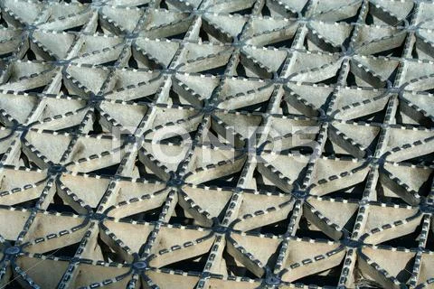 Metal bridge deck background Stock Photos