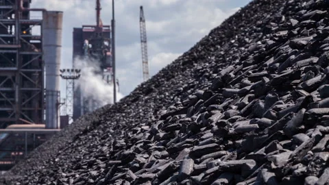 Metal briquettes Stock Footage 218949571