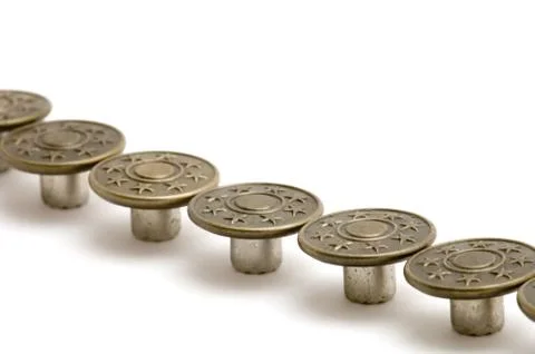 Metal button Stock Photos