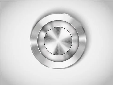 Metal buttons Stock Illustration