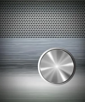 Metal buttons Stock Illustration