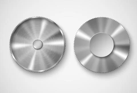 Metal buttons Stock Illustration