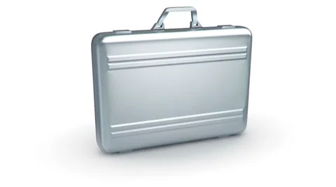 Metal case Stock Footage 8835290