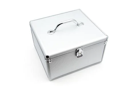 Metal case Foto stock