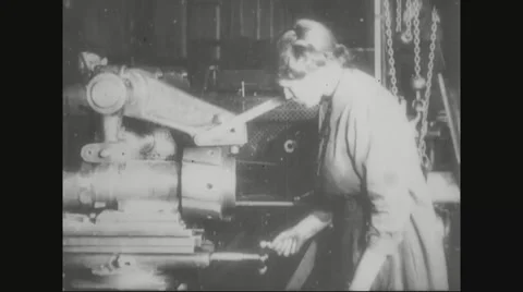 Metal casing being milled in machine Stock Footage 43312239