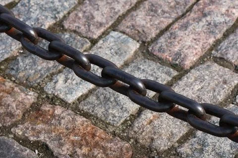 Metal chain Stock Photos