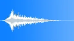 Metal Cinematic Whoosh Stinger 6 Sound Effect