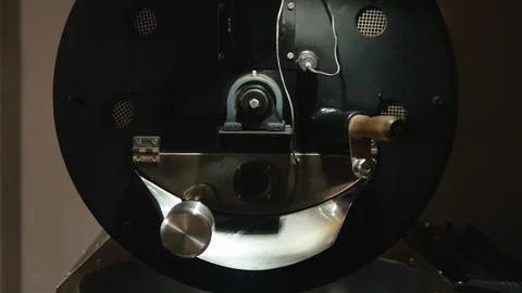 A metal coffee making machine. Stock Footage 107990461