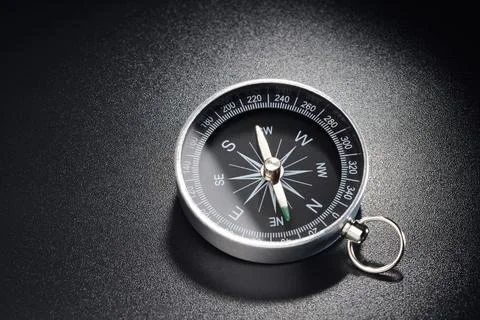 Metal compass Stock Photos
