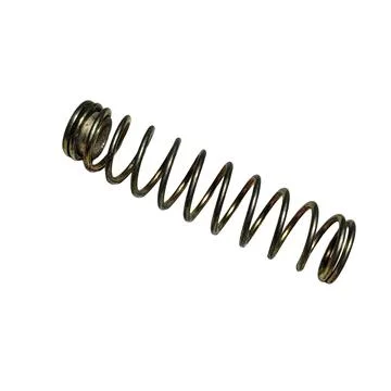 Metal Compression Spring Isolated on White background 스톡 사진