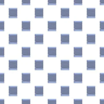 Metal compression springs seamless repeated pattern 스톡 일러스트