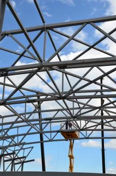 Metal construction Stock Photos