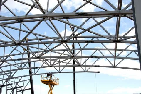 Metal construction Stock Photos