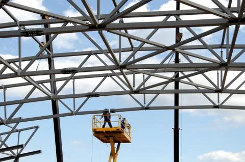 Metal construction Stock Photos