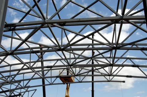 Metal construction Stock Photos