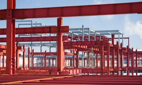 Metal construction Stock Photos