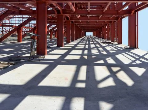 Metal construction. Stock Photos