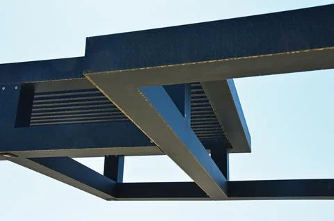 Metal construction Stock Photos