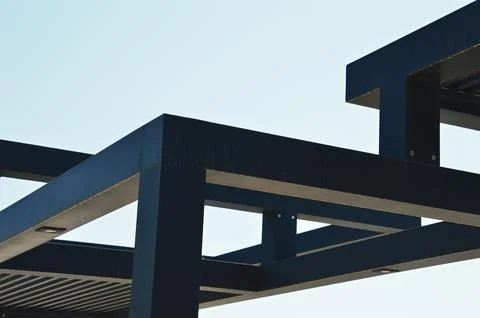 Metal construction Stock Photos