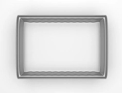 Metal container for small items. Foto stock