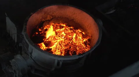 Metal cools Stock Footage 55868551