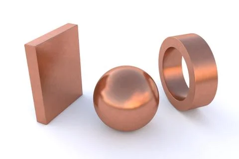 Metal Cooper Stock Illustration