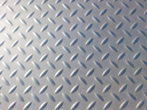 Metal Corrugated Sheet Designed for Durable Industrial Flooring in Various .. Stock Photos