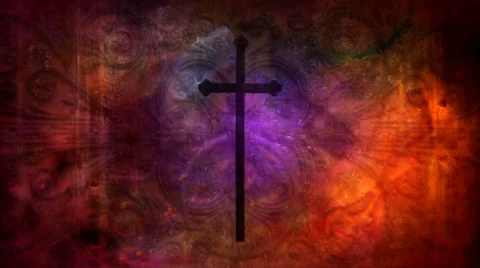 Metal Cross Stock Footage 50666888