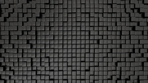 Metal Cube Loop 1 Stock Footage 102399673