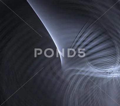 Metal curves Stock Illustration