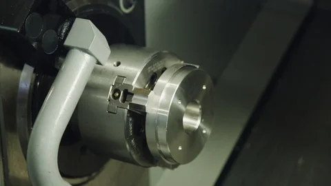 Metal cutting 3d Printer Stock Footage 123678638