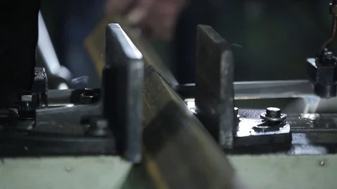 Metal cutting Stock Footage 75923292