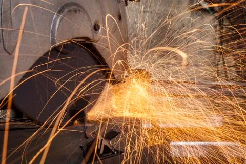 Metal cutting Stock Photos