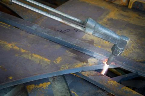 Metal cutting Stock Photos