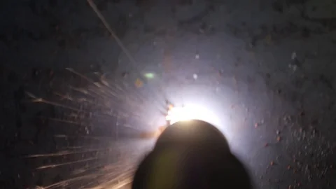 Metal cutting plasma Stock Footage 72928915