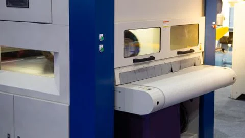 Metal deburring machine Stock Photos