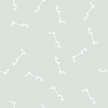 Metal detector device line vector seamless pattern Stockillustratie