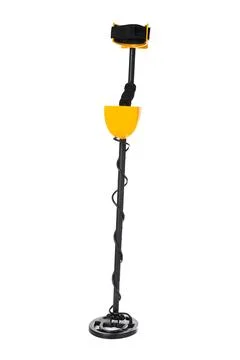 Metal detector. Isolated Stock Photos