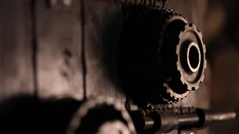 Metal device 3 Stock Footage 322057687