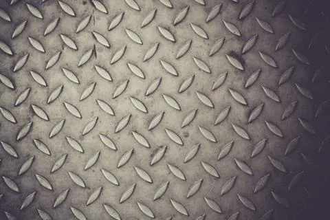 Metal diamond grip pattern texture Stock Photos
