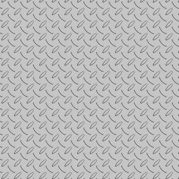 Metal diamond plate Illustrazione stock