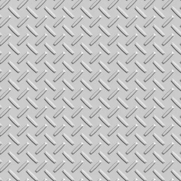 Metal diamond plate Illustrazione stock