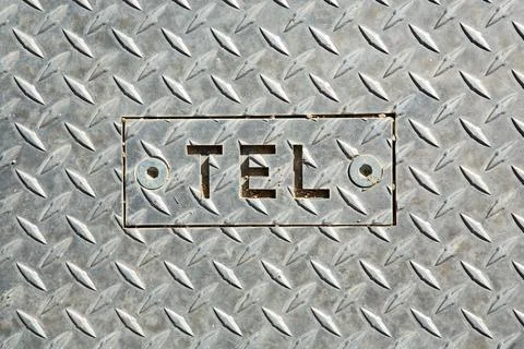 Metal diamond plate pattern and background seamless Stock Photos