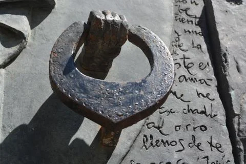 Metal Door Knocker Foto stock