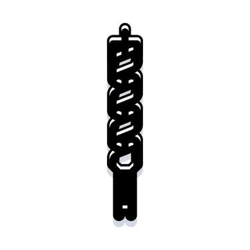 Metal drill bit for construction and repair work Stock Illustration